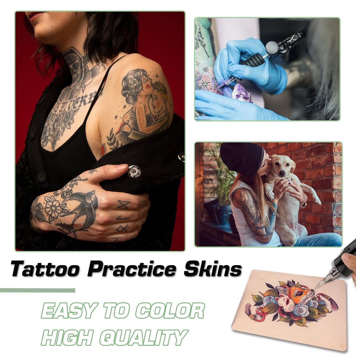 Rayyl artist practicing in studio using kit to refine technique and confidence