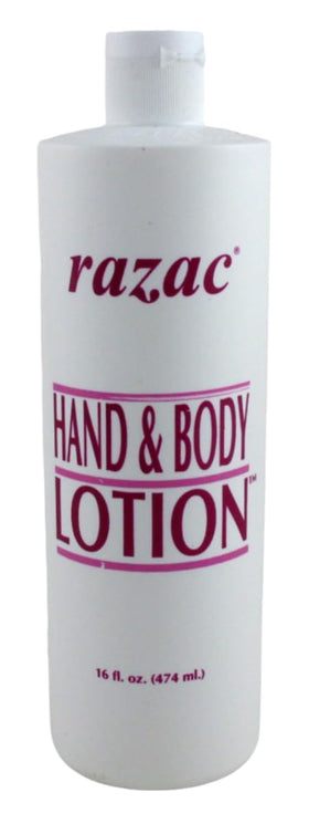Razac pump close-up dispensing lotion with easy one-handed use benefit