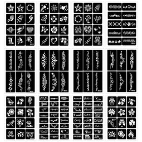 RAZET stencils re-stuck to A4 paper for tidy storage and extended reuse