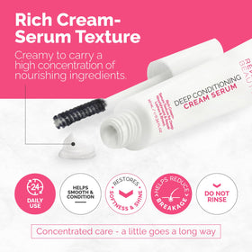 RB RENATA BEAUTY creamy texture on spatula showing rich, concentrated hydration