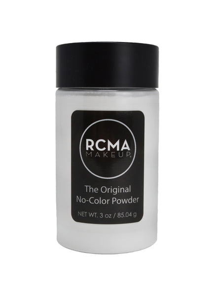 RCMA Makeup front jar showing label and 3 oz size for professional use