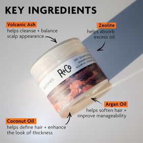 R+Co Badlands before-and-after roots illustrating oil absorption and added volume