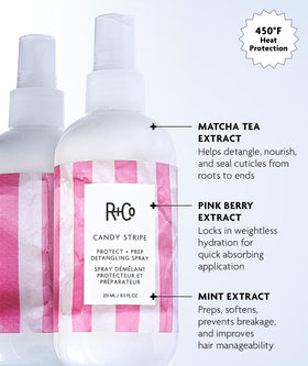 R+Co fine mist close-up demonstrating even, lightweight coverage