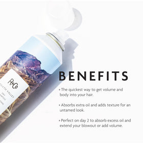 R+Co Death Valley aerosol top detail highlighting nozzle for precise targeted application benefit