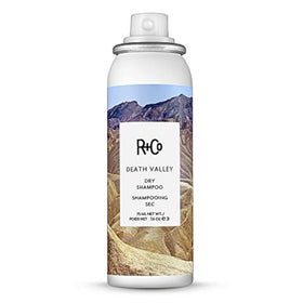 R+Co Death Valley front can showing label and volumizing claim
