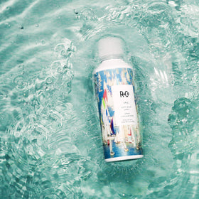R+Co Sail texture close-up highlighting fine mist and non-sticky finish for soft waves