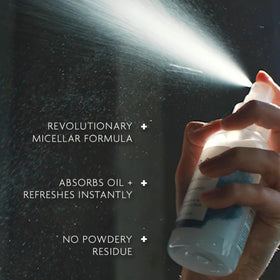 Label detail of R+Co Spiritualized highlighting vegan cruelty-free benefit