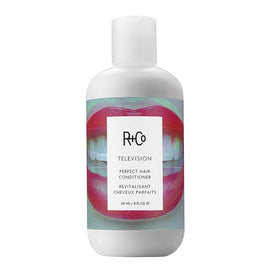 R+Co Television front packaging showing bottle and branding for shelf appeal