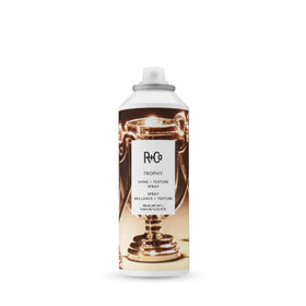 R+Co Trophy front packaging showing bottle and branding, highlighting portability
