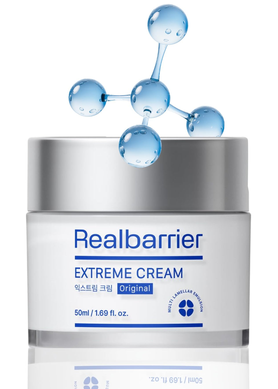 Real Barrier front packaging showing product and calming finish