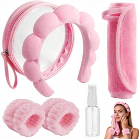 Real Perfection headband front view shows neat hair protection and comfort