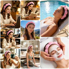Real Perfection makeup towel dual-texture showing quick makeup removal and gentle exfoliation