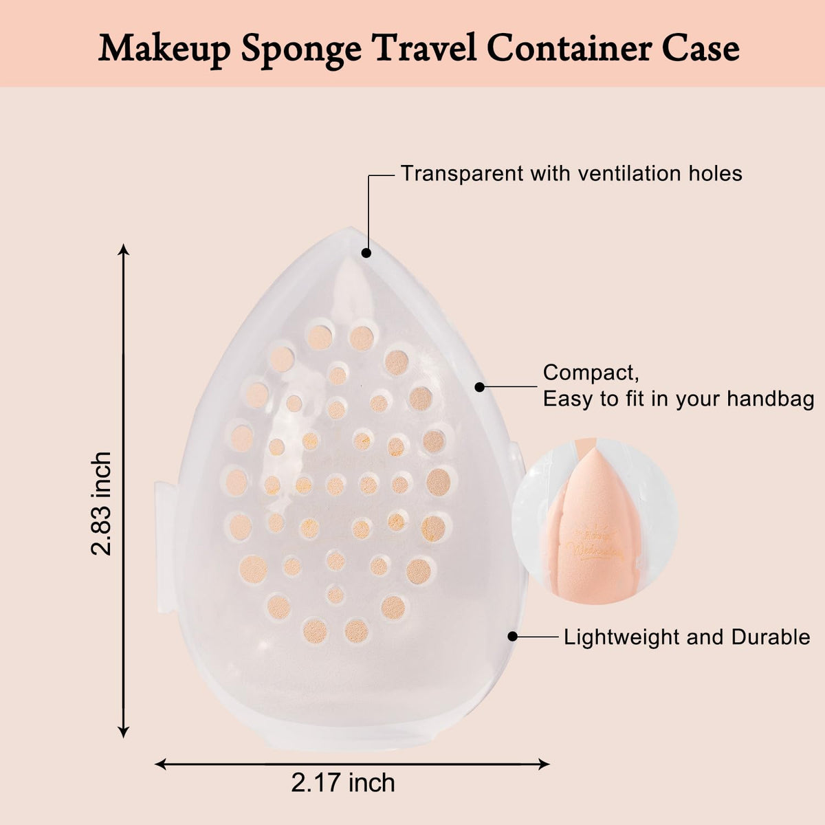 Real Perfection tapered tip detail for precision concealer application