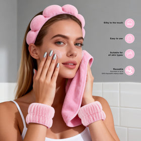 Real Perfection travel bag open with kit inside for organized portable skincare