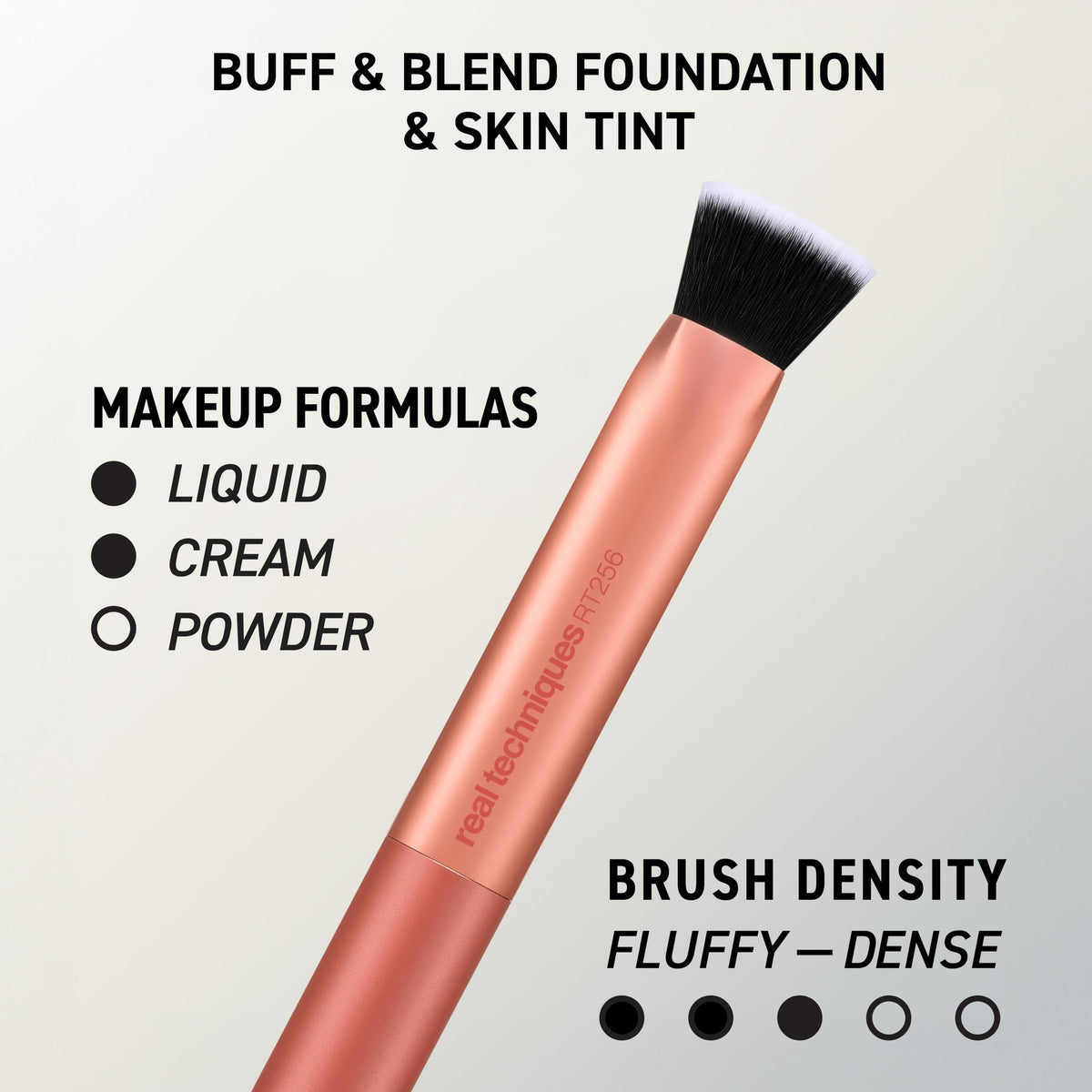 Real Techniques 257 Small Conceal brush detail for pinpoint coverage and cleaner finish