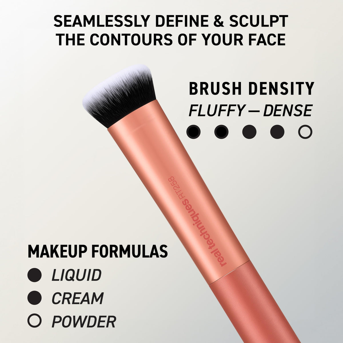 Real Techniques 402 Setting brush dusting powder to increase makeup longevity