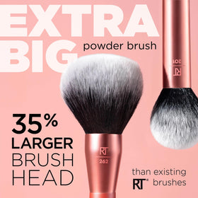 Real Techniques bristles texture detail displays soft synthetic fibers for even pickup