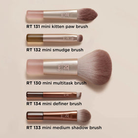Real Techniques close-up of UltraPlush bristles showing soft texture for even application