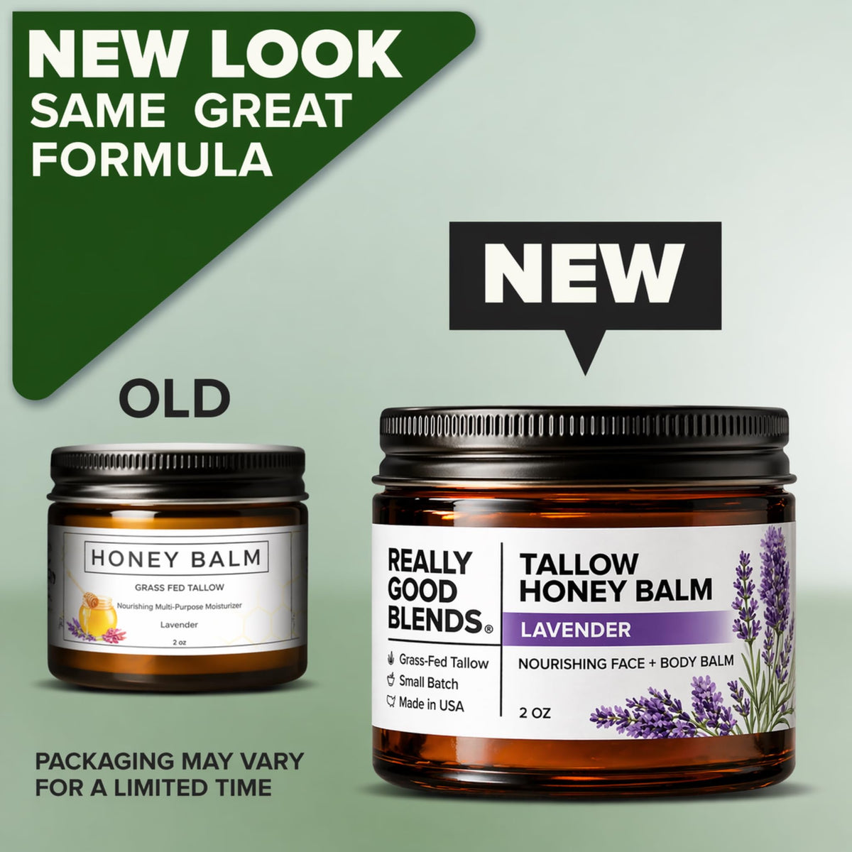 Really Good Blends open jar close-up showing creamy buttery texture for deep moisture