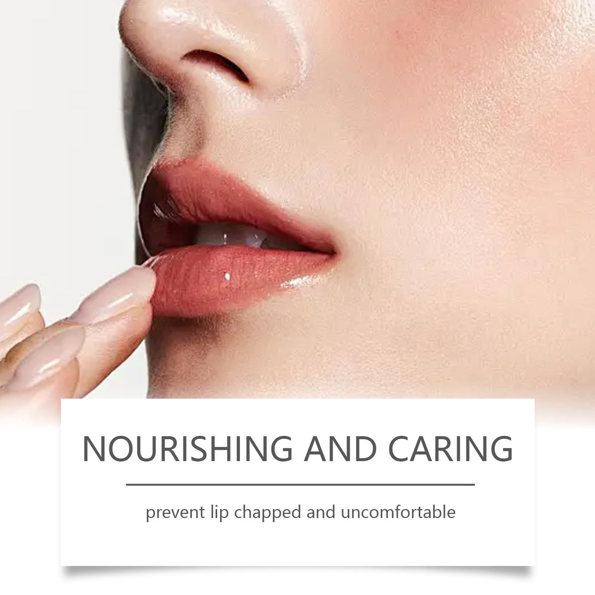REATIFUL cap removed with lipstick bullet visible, demonstrates easy application