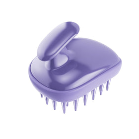 Rebex close-up of soft silicone outer bristles for gentle scalp massage and detangling