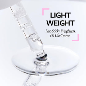 RE:CIPE applying ampoule to décolletage for targeted smoothing and hydration