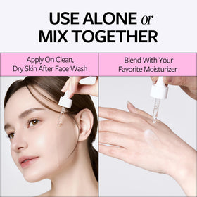 RE:CIPE ampoule blended into cream demonstrating seamless mix and enhanced texture