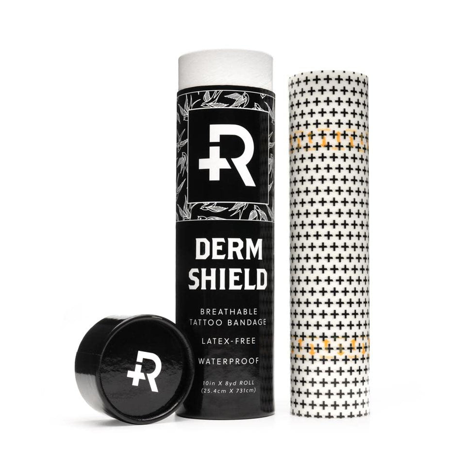 Recovery Aftercare front packaging showing product roll and label protection benefits