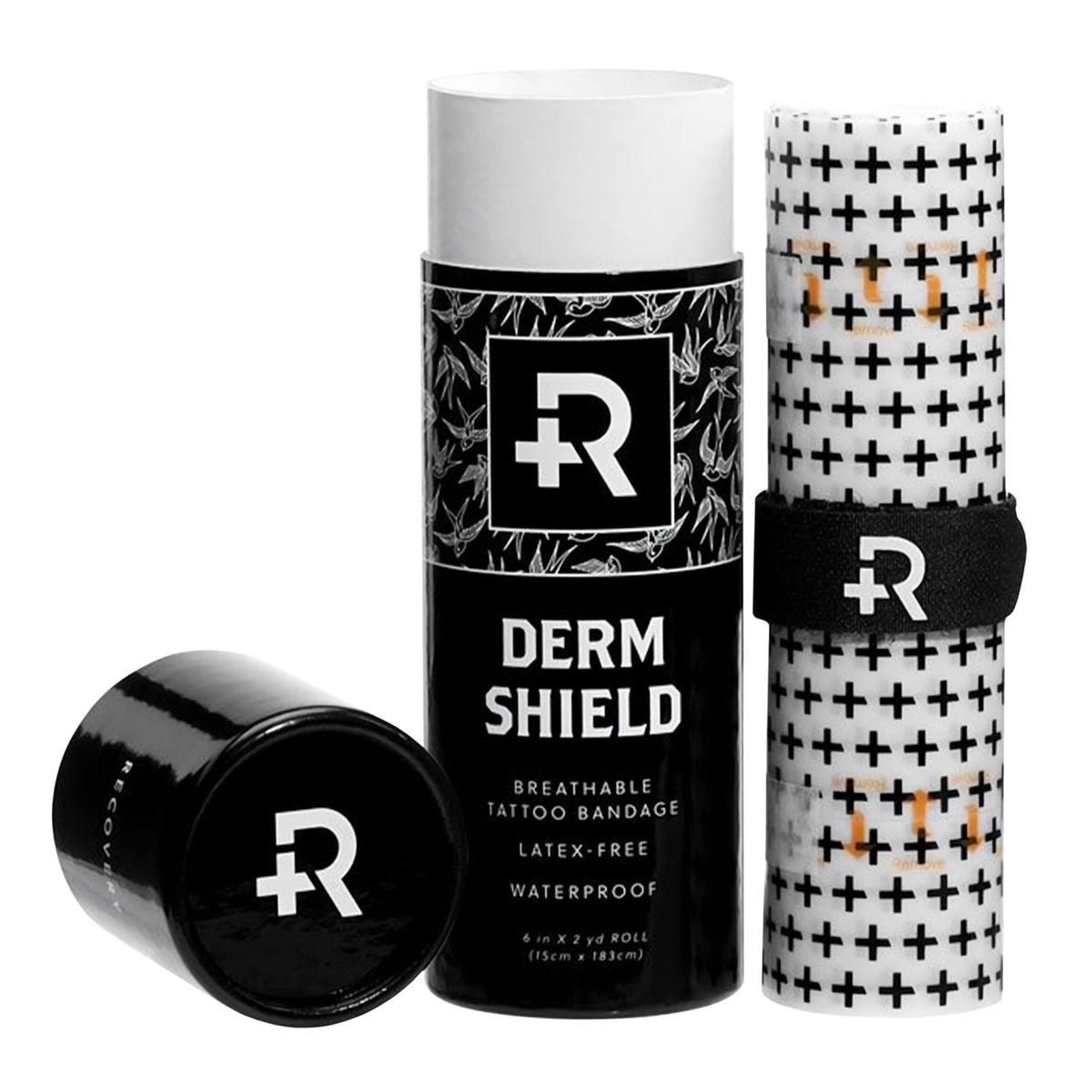 Recovery Aftercare roll front packaging showing product benefits