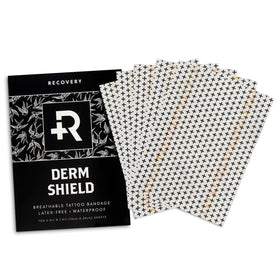 Recovery Aftercare front packaging showing 10-pack and matte film benefit