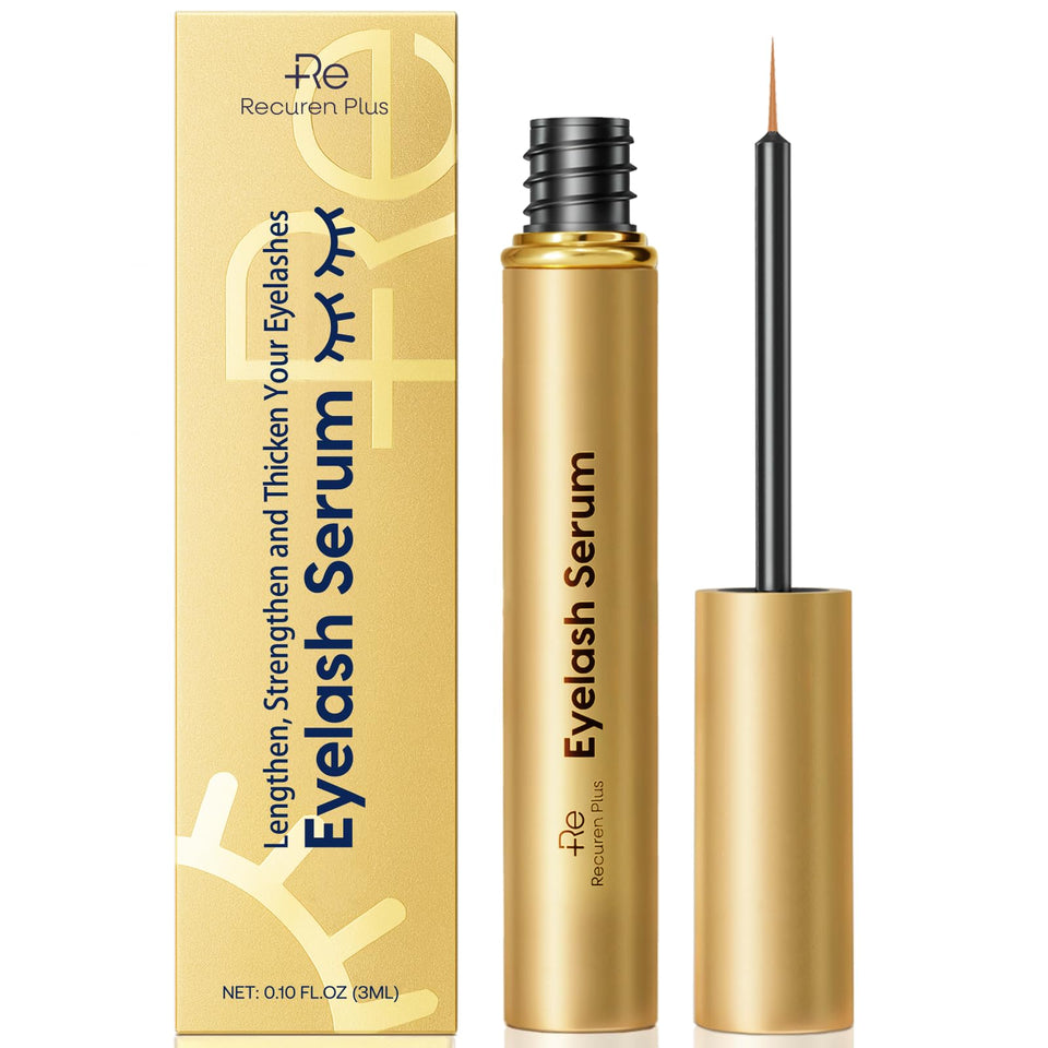 Recuren Plus front packaging showing clean design and vegan badge benefits