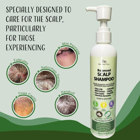 Recuren Plus with rosemary and coconut showcasing natural extracts that soothe and nourish