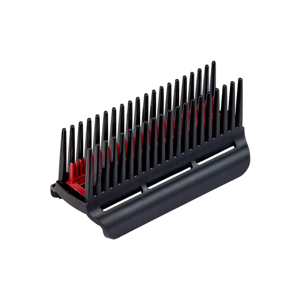 Red by Kiss styler in use on wavy hair for faster blowout and polished look
