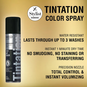 Red by Kiss nozzle close-up demonstrating precise spray control for neat application