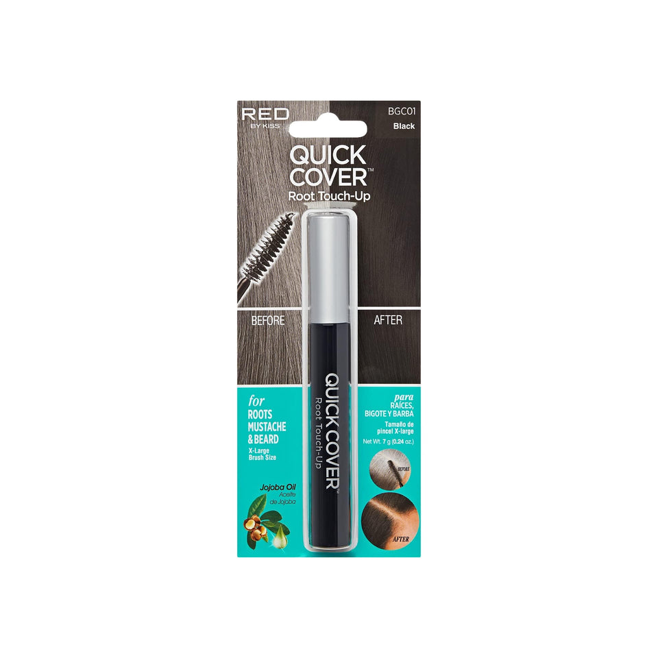 RED by KISS product front packaging showing applicator and label benefit