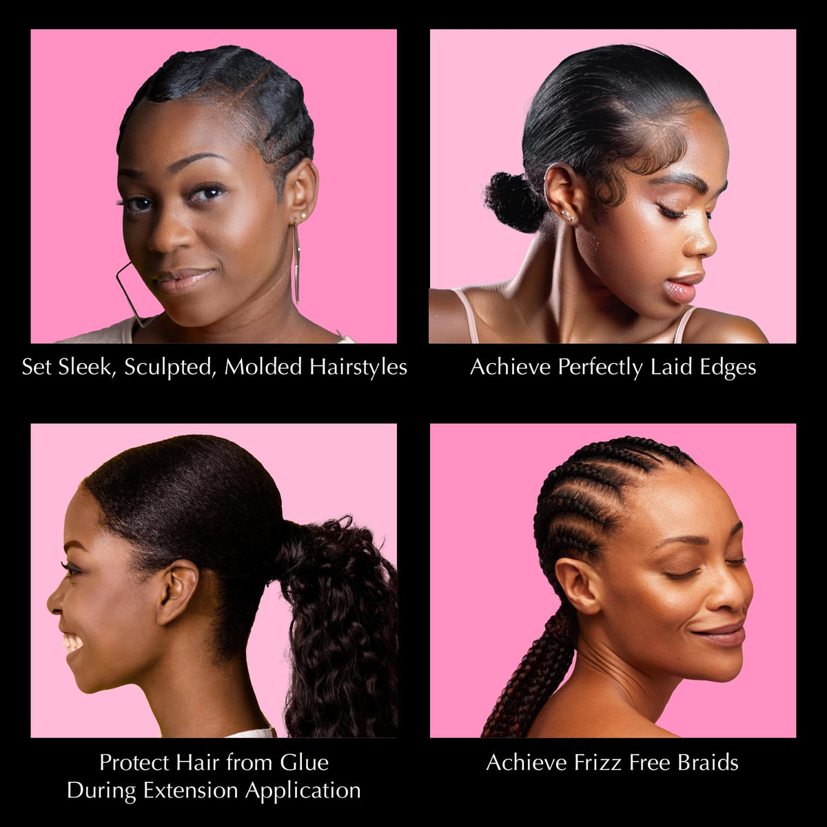 Red by Kiss strips laid side-by-side to show 2.5 and 3.5 inch lengths and fit