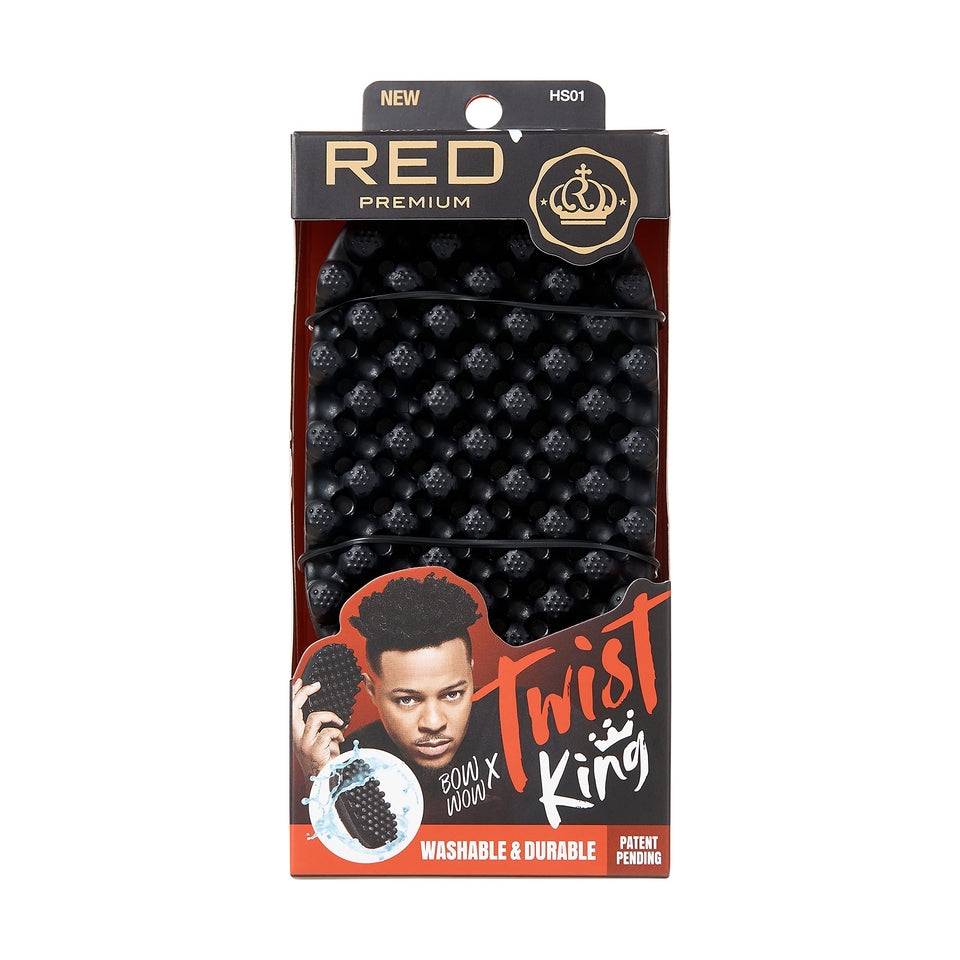 Red by Kiss brush front packaging showing product and benefits