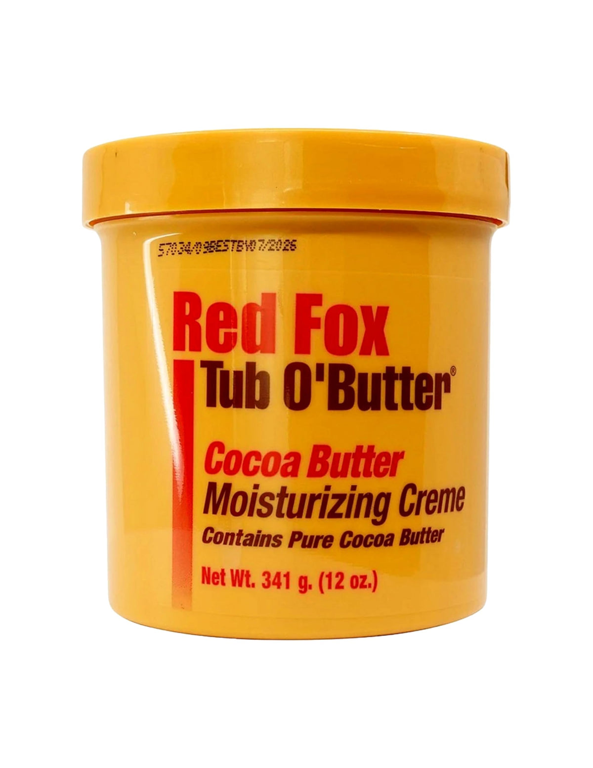 Red Fox cocoa butter texture close-up illustrating rich moisturizing effect