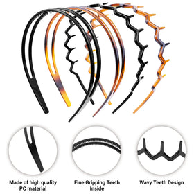 REDANHA headband worn in hair showing comfortable hold and polished look