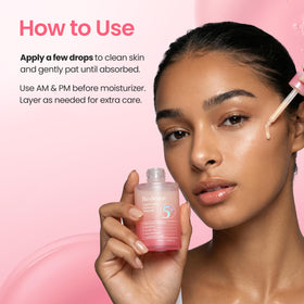 redence size comparison 30ml illustrated to show travel-friendly compact ampoule benefit