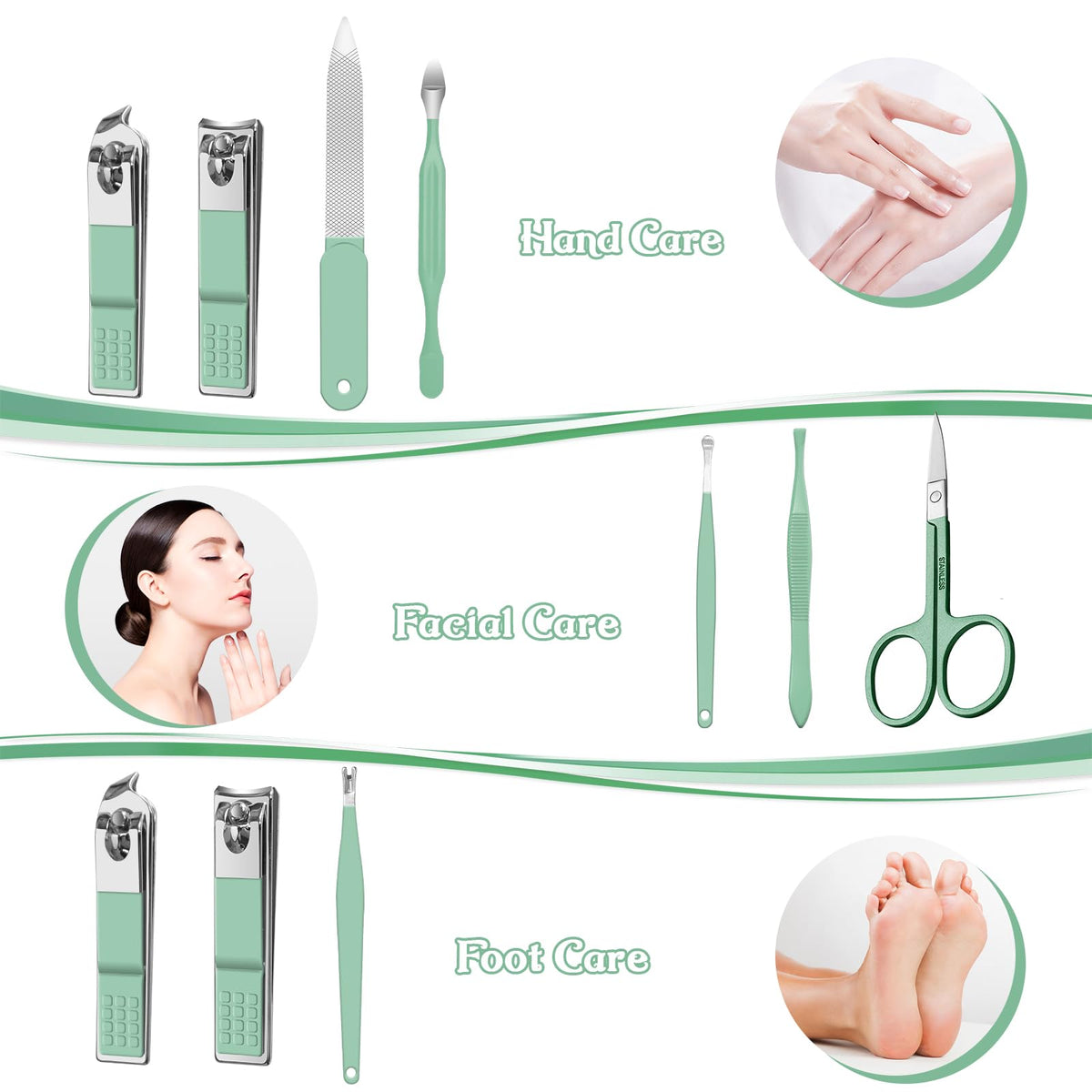 RedFlow stainless steel clippers close-up for precise, durable cutting