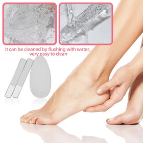 RedFlow file being used on fingernail during manicure, clean professional results