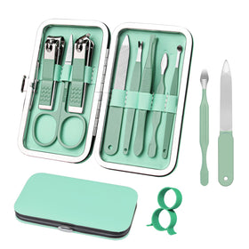 RedFlow open case showing all tools for compact grooming convenience