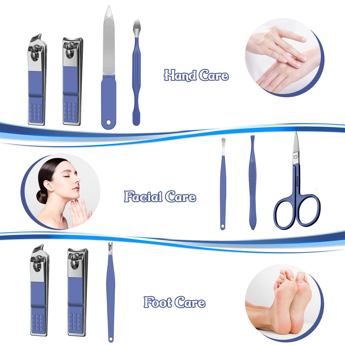 RedFlow open case displaying organized tools for quick grooming benefit