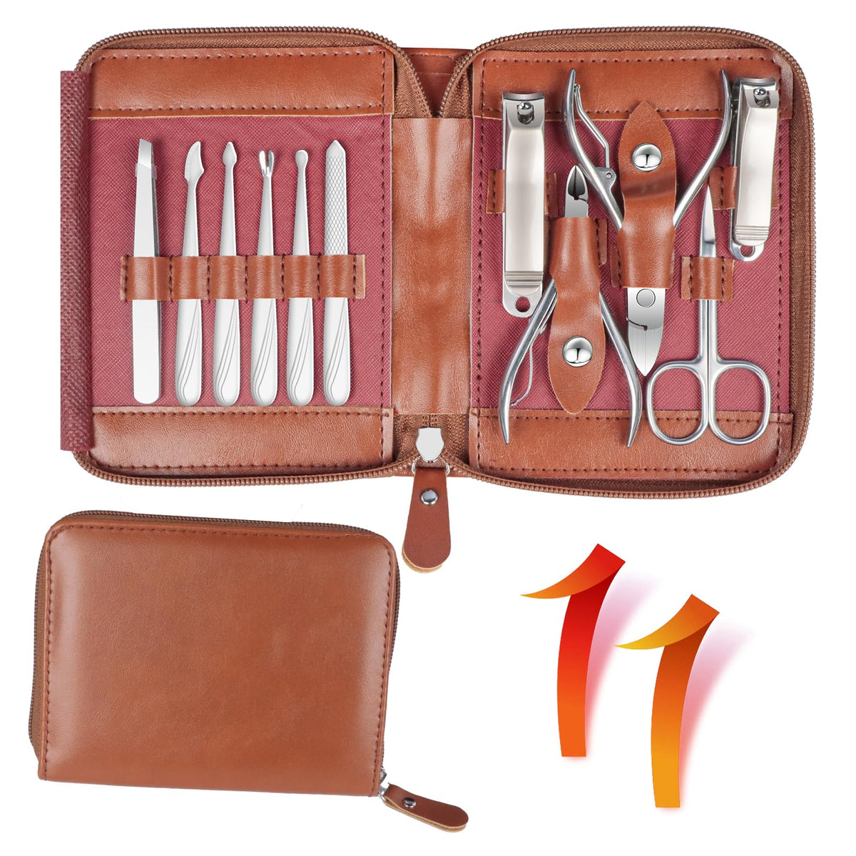 RedFlow zipper and interior straps securing tools to prevent damage