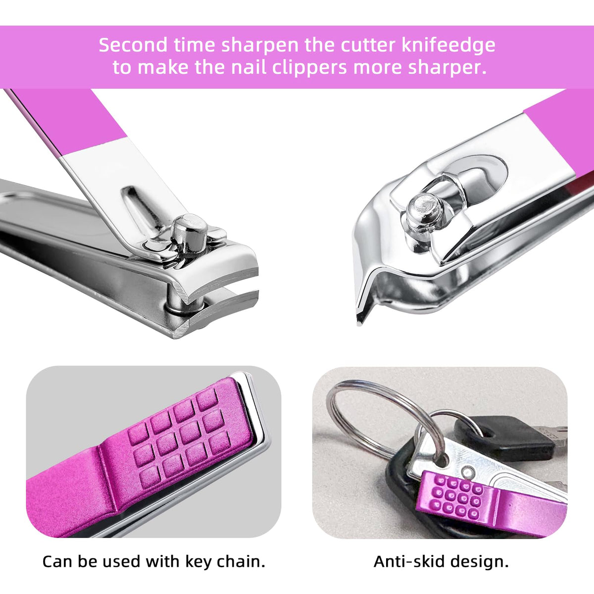 RedFlow thick nail file and cleaner close-up, upgraded durability benefit