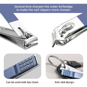 RedFlow toenail clipper detail showing robust cutting for thicker nails