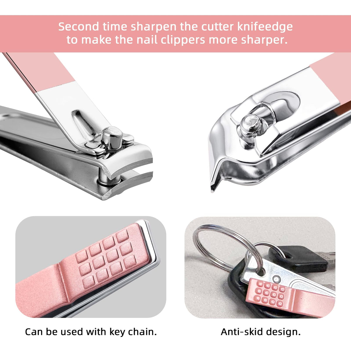 RedFlow toenail clipper detail built for thicker nails and stronger cuts