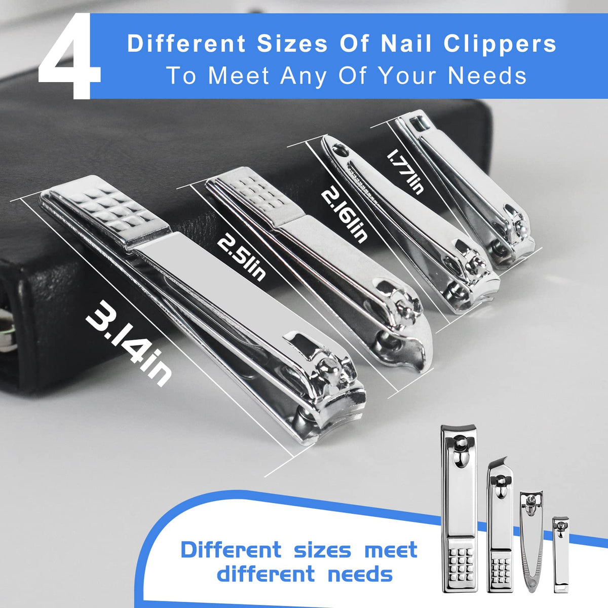 RedFlow toenail clipper detail demonstrating strong durable blades