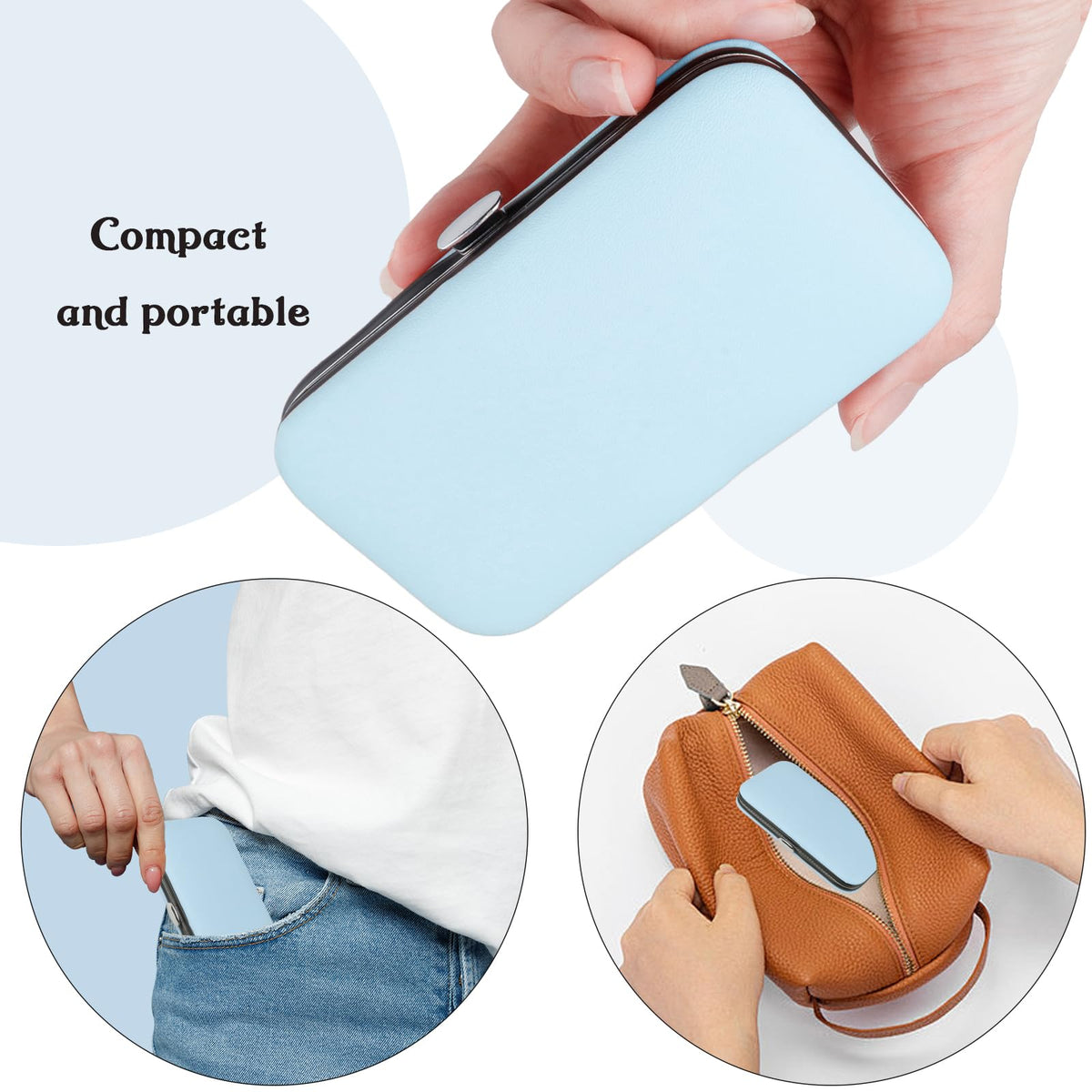 RedFlow tools held in hand showing size and portability advantage